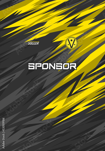 Soccer jersey design for sublimation 