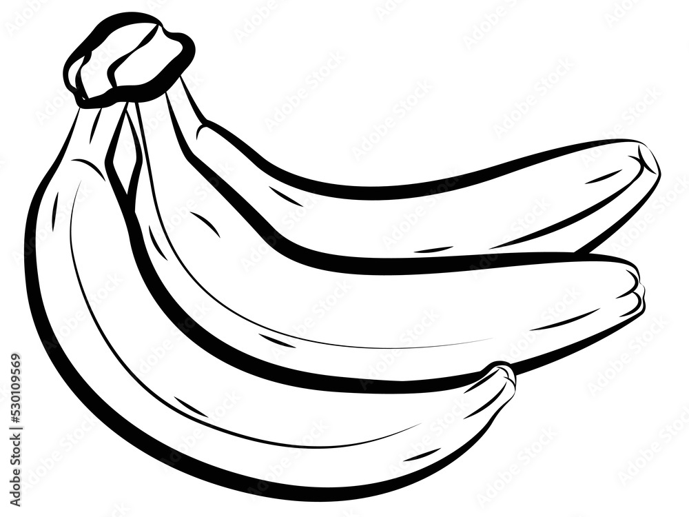 Banana, Download Grátis, Desenho, Vetor