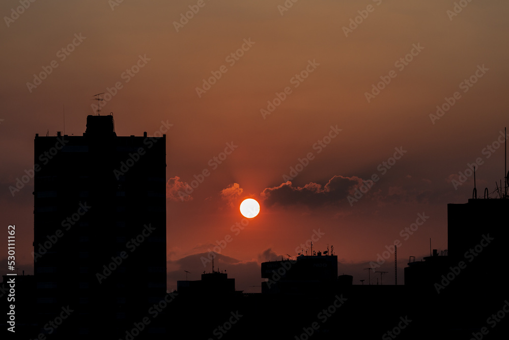 Caracas city at sunset - Ciudad de Caracas al atardecer