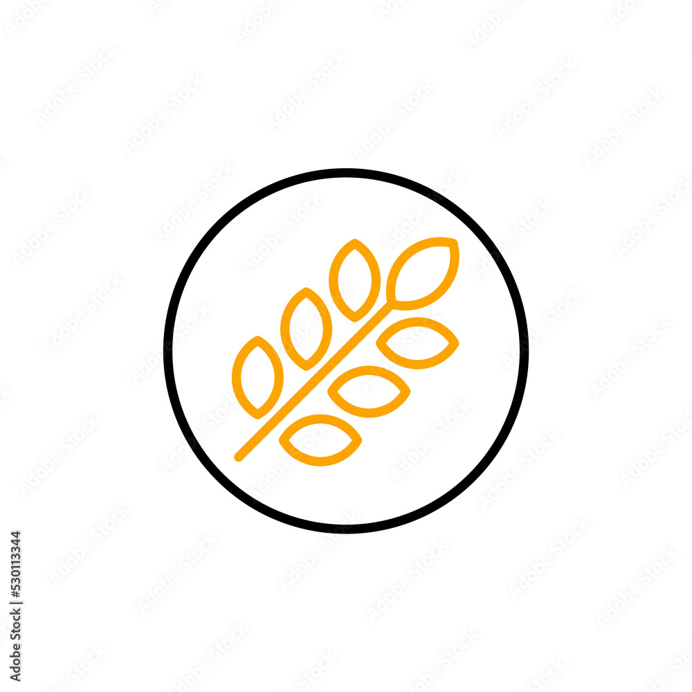 CARBOHYDRATE line icon. Simple element illustration. CARBOHYDRATE concept outline symbol design.