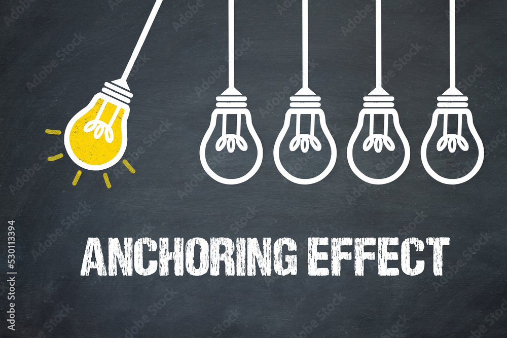 Fototapeta premium anchoring effect 