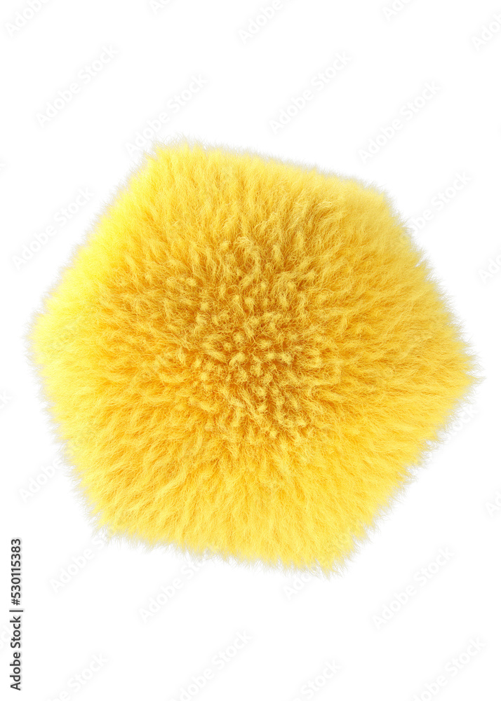 3d rendering fluffy yellow abstract png shape isolated on transparent background. Creative hairy element for collages, art decoration for presentation, social media. Trendy realistic shape. 3d rendering fluffy yellow abstract png shape isolated on transparent background. Creative hairy element for collages, art decoration for presentation, social media. Trendy realistic shape.