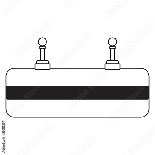 Playstation gaming illustration with vector style