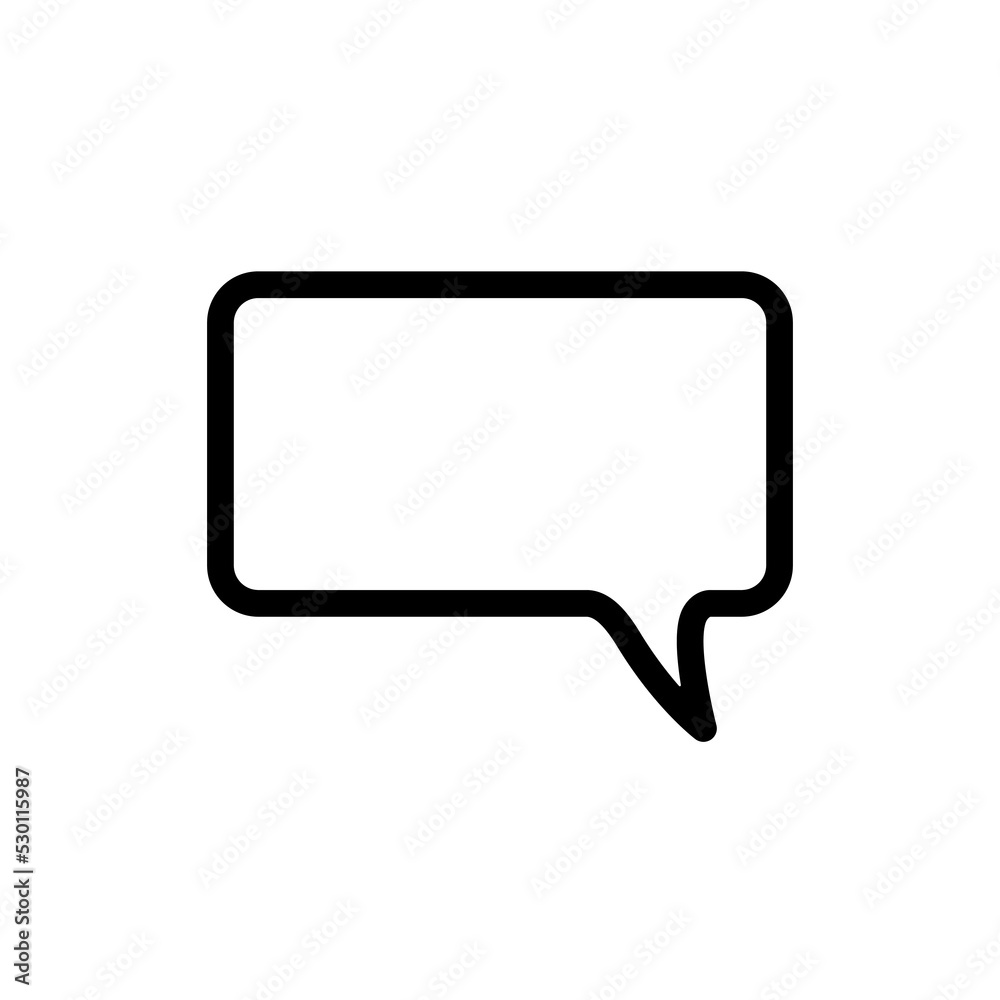 Bubble speak icon trendy flat design isolated in white background.Chat bubble vector icon, communication symbol. Simple, flat design illustration for web or mobile app Bubble speak icon trendy flat design isolated in white background.Chat bubble vector icon, communication symbol. Simple, flat design illustration for web or mobile app
