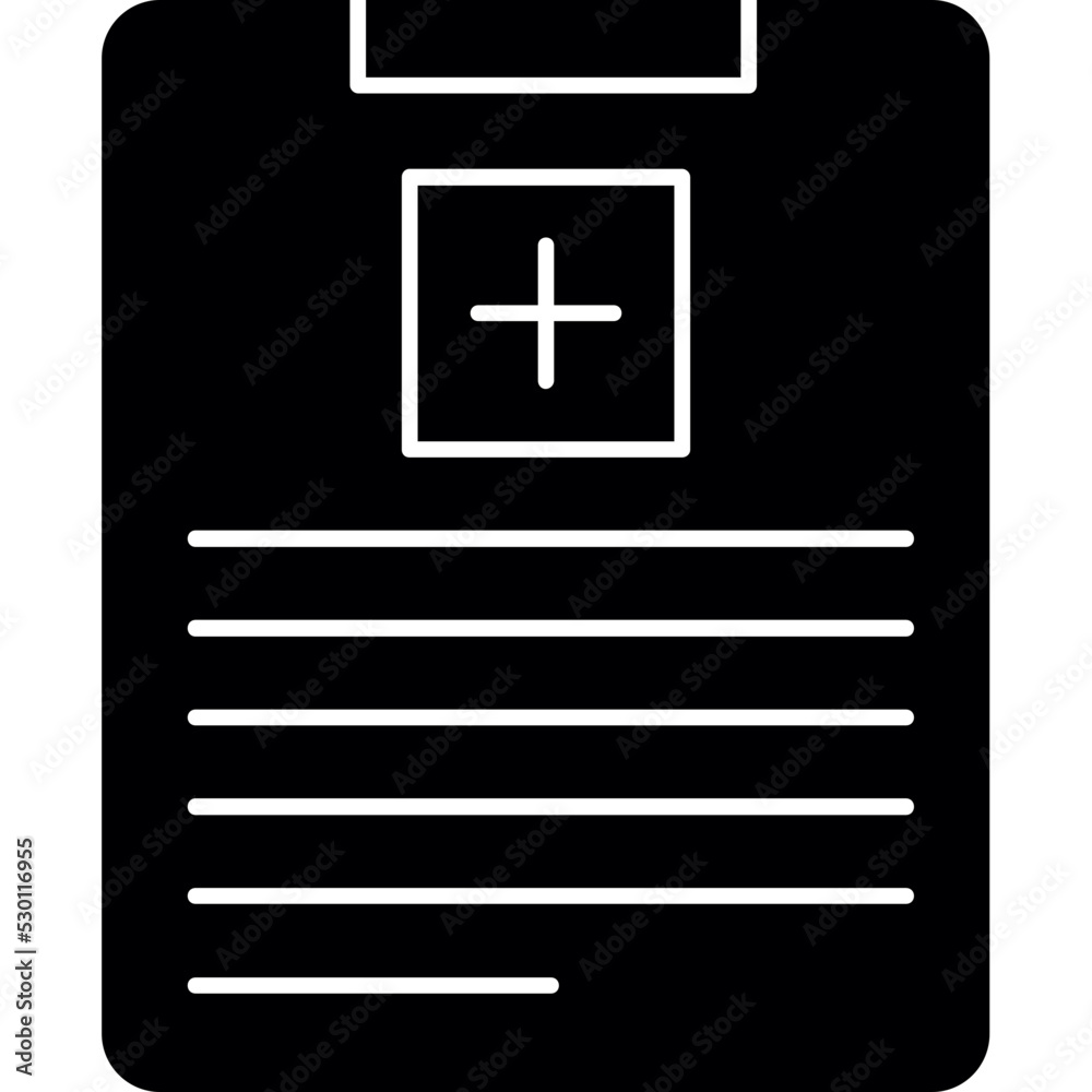 Fototapeta premium Health Plan Icon