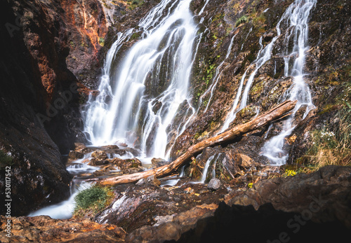 Cascada de Espigantosa  en el Valle de Eriste  Huesca. 