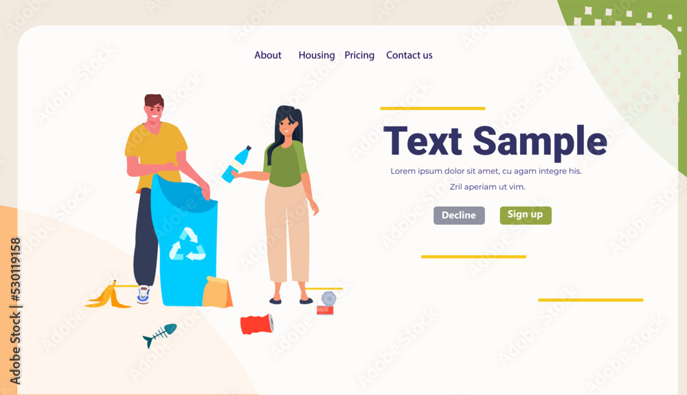 people picking up garbage into bags plogging ecological challenge save planet concept people picking up garbage into bags plogging ecological challenge save planet concept