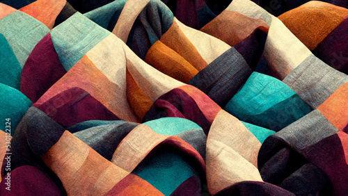 colorful fabric pattern texture background