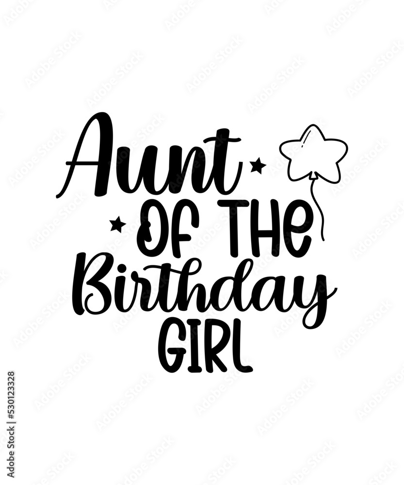 Birthday Girl Svg Bundle Birthday Svg Mom Dad Bro Sis Of The Birthday Girl Svg Birthday Shirt 7337