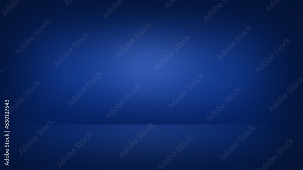 Blue background for display your products ,illustration wallpaper