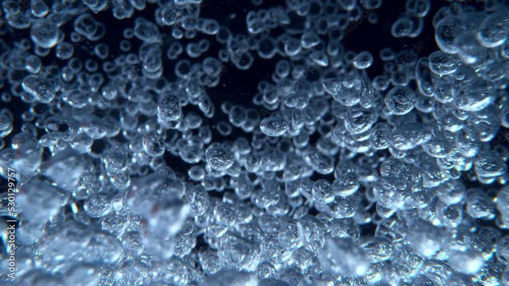 Super slow motion of bubbling water in detail. Filmed on high speed cinema camera, 1000 fps. Super slow motion of bubbling water in detail. Filmed on high speed cinema camera, 1000 fps.