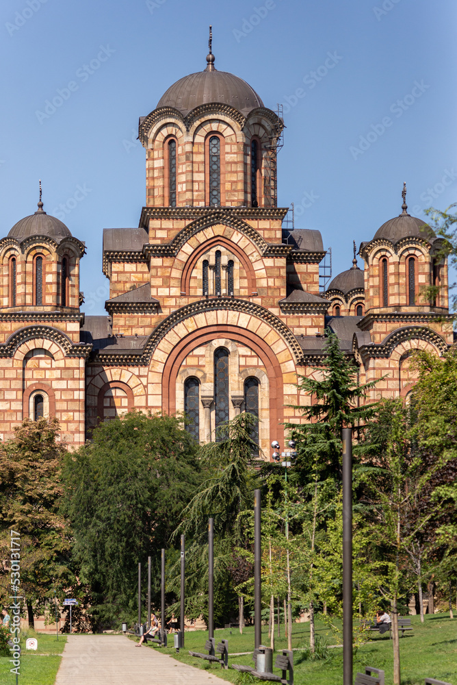 St. Mark's Church, Serbian Orthodox Christian church in Belgrade, Serbia