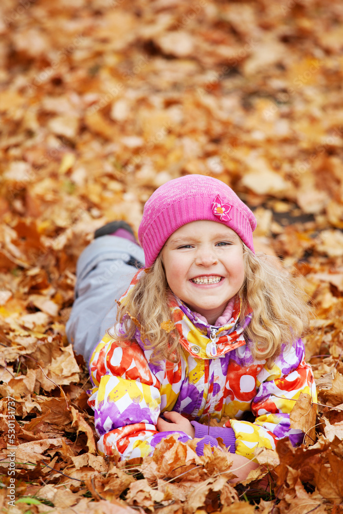 Girl at autumn Girl at autumn