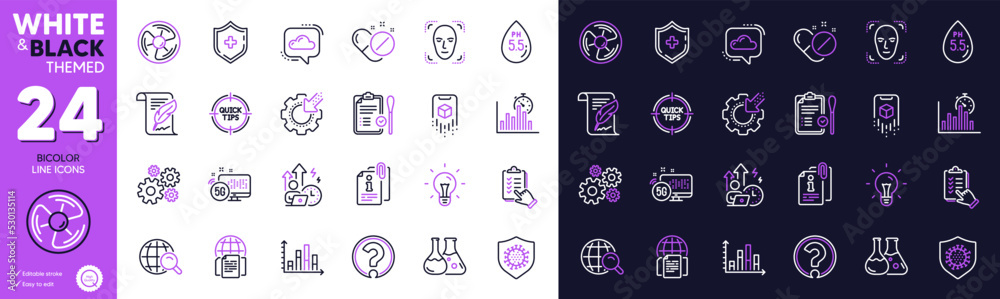 5g internet, Seo gear and Ph neutral line icons for website, printing. Collection of Tips, Feather, Chemistry lab icons. Cogwheel, Medical shield, Idea web elements. Nasal test. Vector 5g internet, Seo gear and Ph neutral line icons for website, printing. Collection of Tips, Feather, Chemistry lab icons. Cogwheel, Medical shield, Idea web elements. Nasal test. Vector
