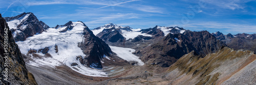 Sölden Gletscher im Sommer photo