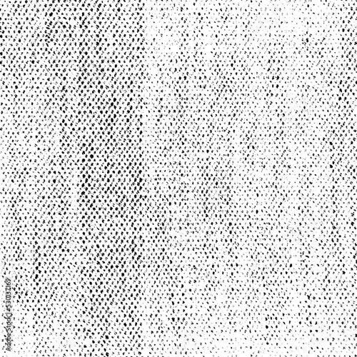 Vector fabric texture. Distressed  of weaving fabric. Grunge background. Abstract halftone vector illustration. Overlay to create interesting effect and depth. Black isolated on white. EPS10.