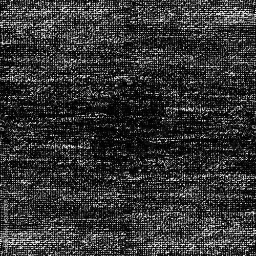 Vector fabric texture. Distressed texture of weaving fabric. Grunge background. Abstract halftone vector illustration. Overlay to create interesting effect and depth. Black isolated on white. EPS10.