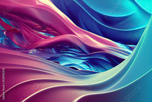 Abstract red blue composition background