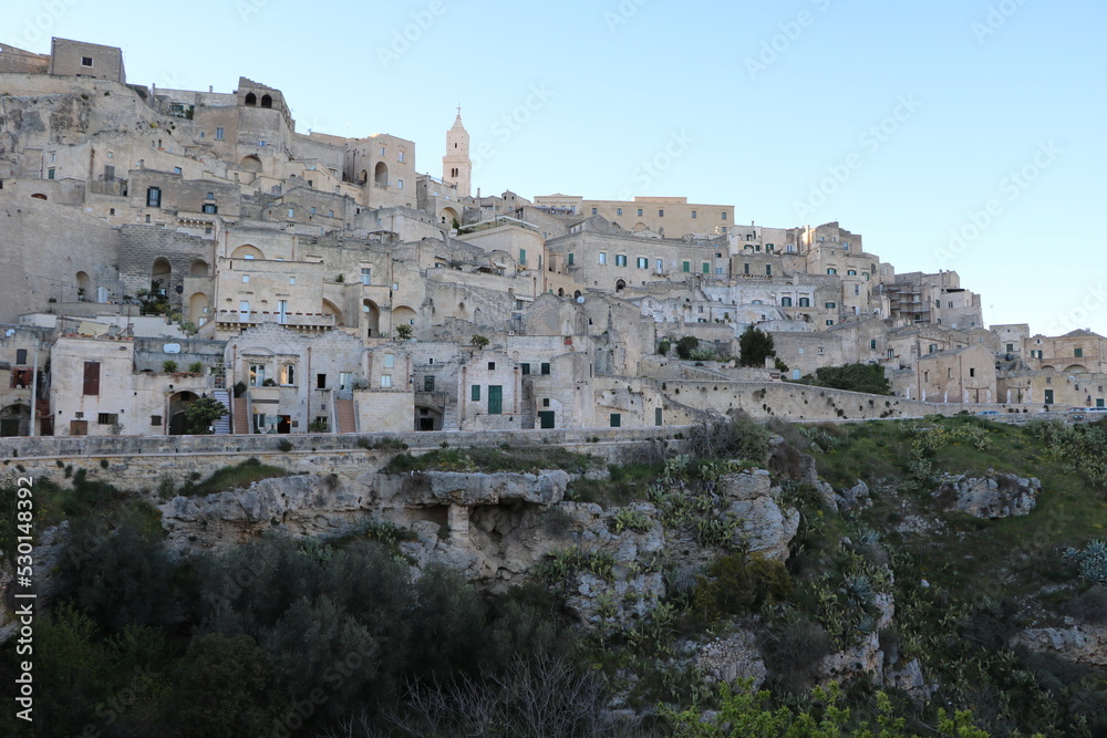  The old town of Matera, Italy