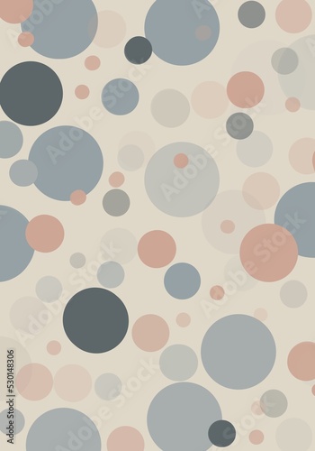 background circles bubbles pastel colors