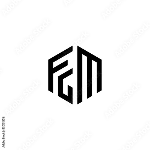 FGM letter logo design on black background. FGM creative initials letter logo concept. FGM letter design. 