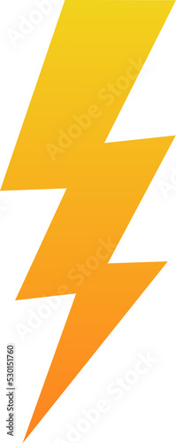 Free Download Lightning bolt or thunder icon  - GFXLoad