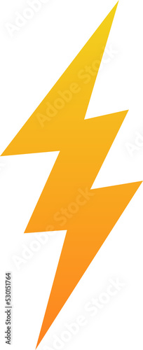 Free Download Lightning bolt or thunder icon  - GFXLoad