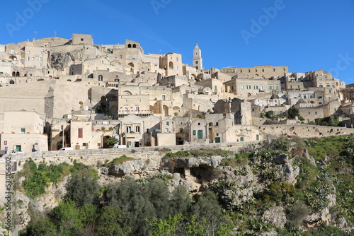 View to the old town of Matera, Italy © ClaraNila