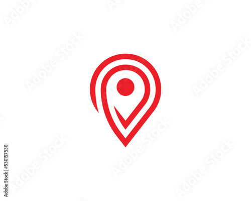 Free Download Pin Logo Concept sign icon symbol Design Element. Location, Tick Logotype. Vector illustration template - GFXLoad