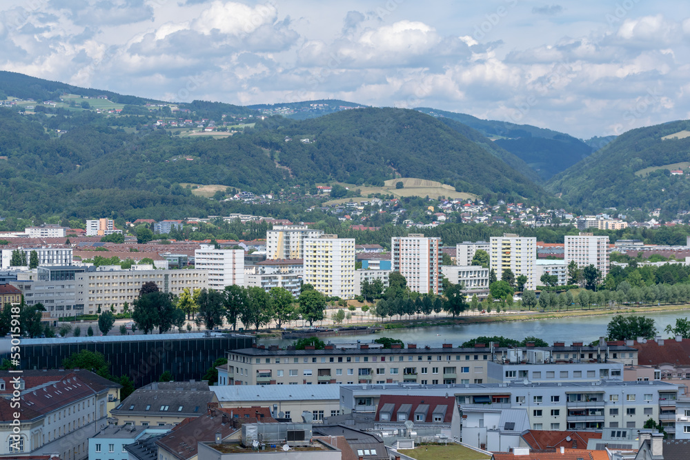 panorama of Linz