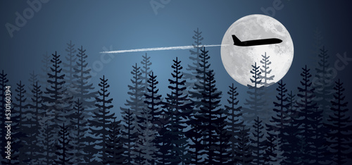 Soaring air plane line path. Take Off airplane, flight route with start point. Vector aircraft sign. Location pointer. Tracking, vacation, holliday. Travel pointer navigation. Tourism. Route Concept.