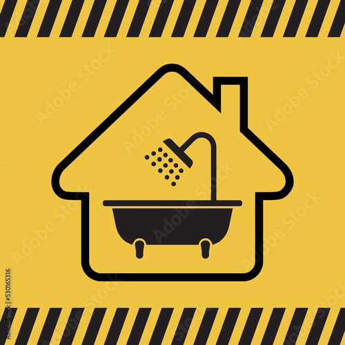 Logo consommation eau.
