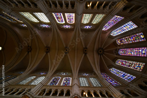 Plafond de la cathédrale de Chartres