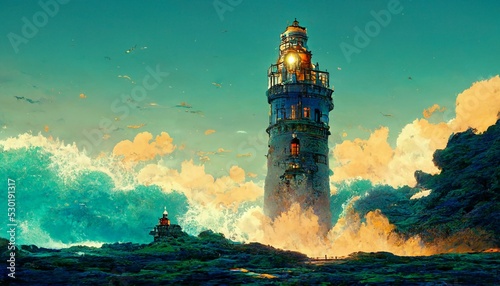 image of a watchtower