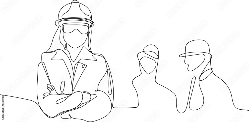 construction manager and engineer working on building site. Vector illustration construction manager and engineer working on building site. Vector illustration