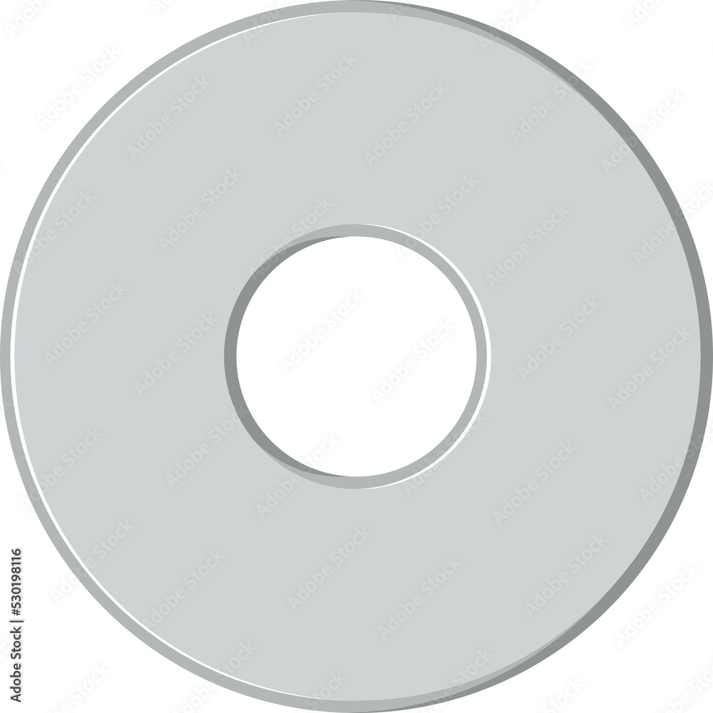 Steel disc spring for heavy light loads isolated Steel disc spring for heavy light loads isolated