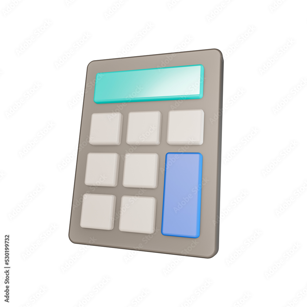 Ícone 3d, calculado do Windows Ícone 3d, calculado do Windows