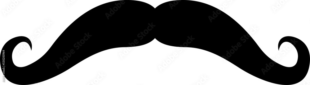 Moustaches curved upward imperial moustache icon Moustaches curved upward imperial moustache icon