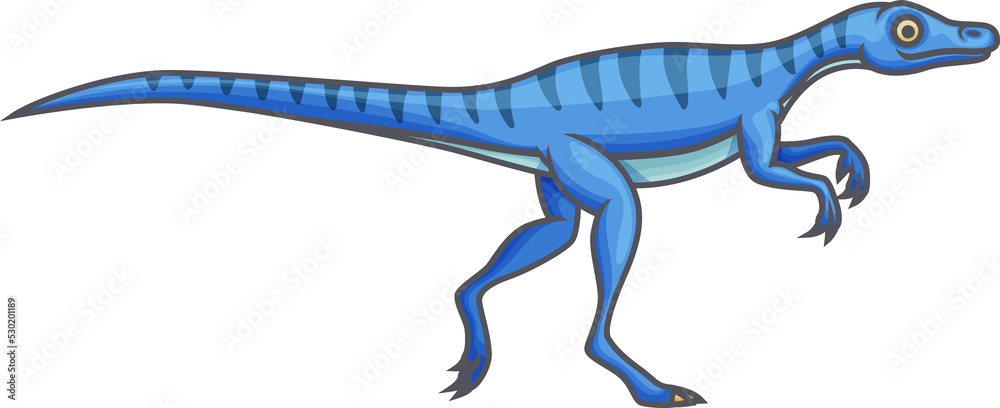 Prehistoric dinosaur Omeisaurus isolated reptile