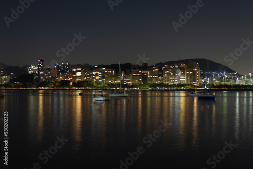 Flamengo de noche desde Mureta da Urca - Rio de Janiero, Brasil © JC PHOTOGRAPHY