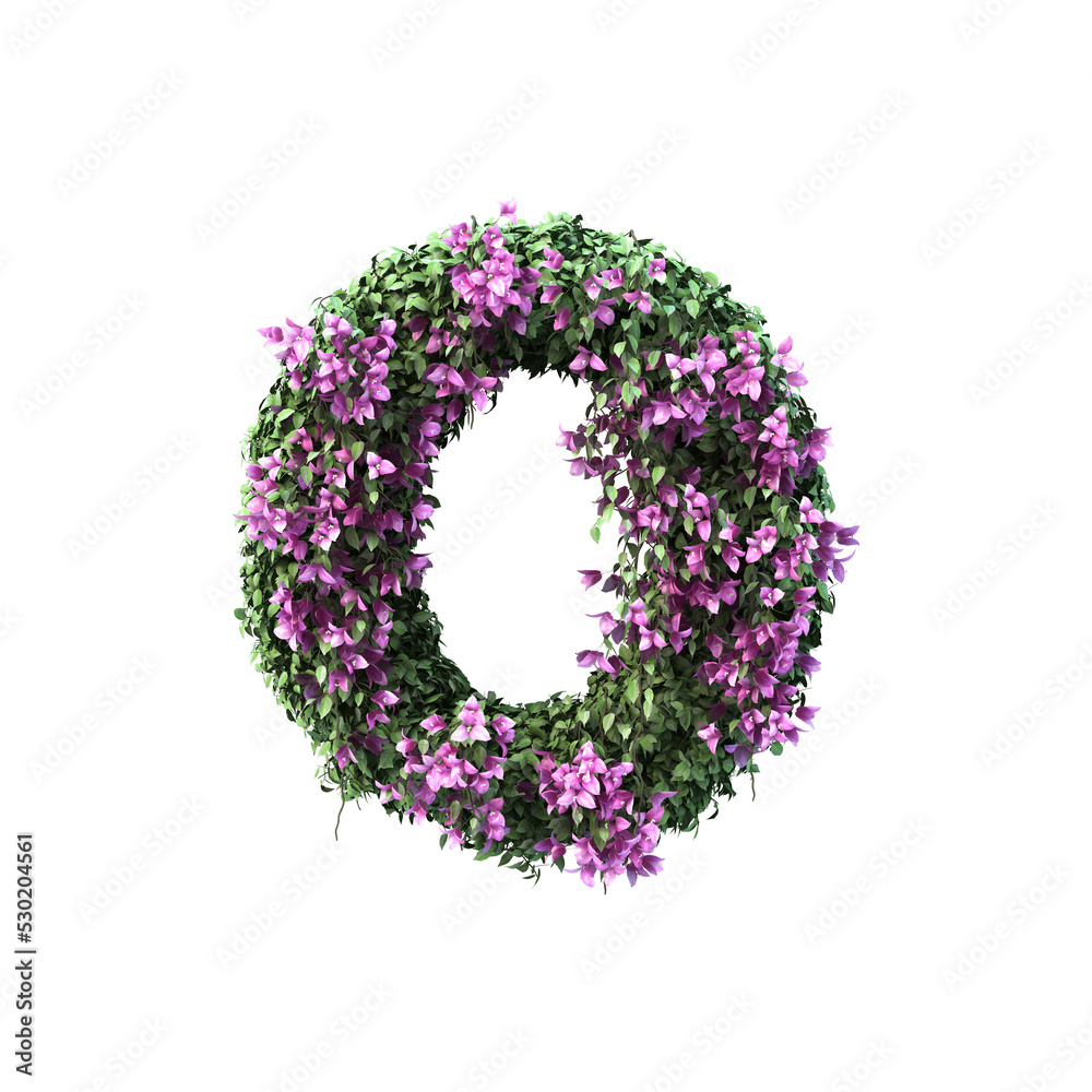 3d rendering of Bougainvillea alphabet set 2
3d rendering of Bougainvillea alphabet set 2