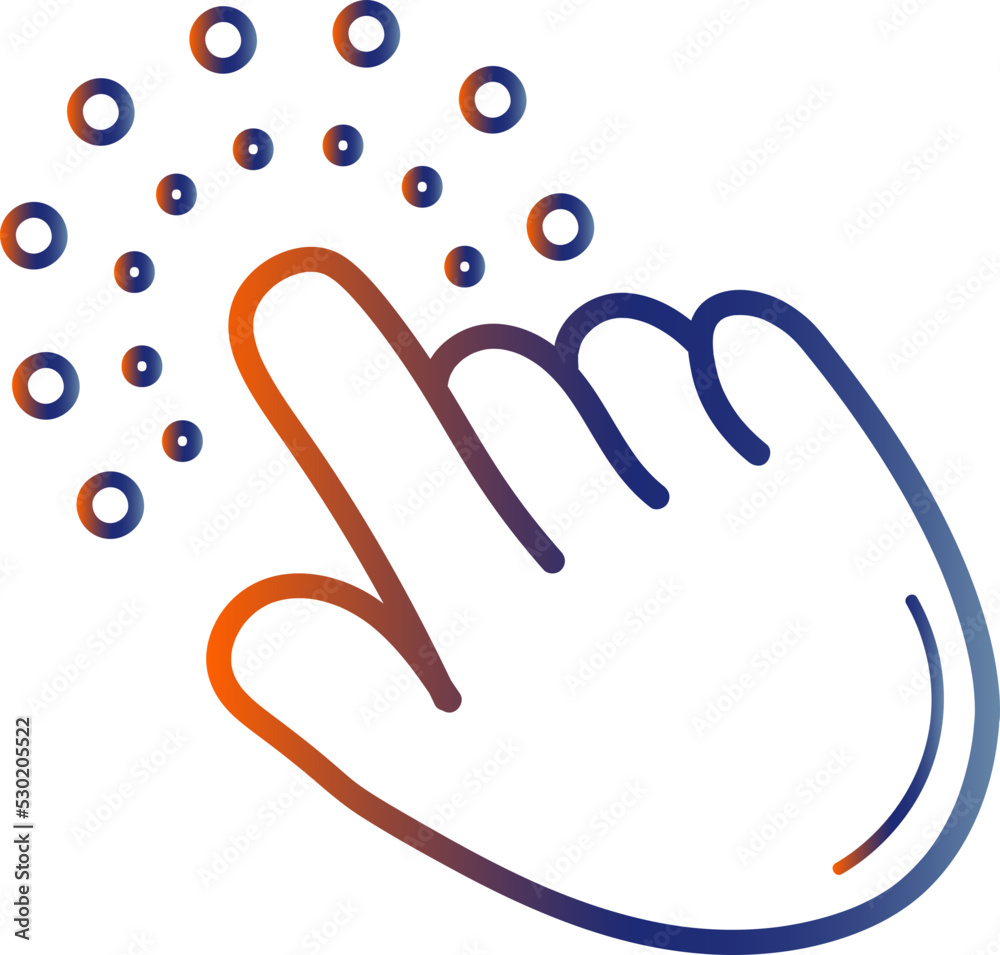 Click Arrow Pointer Doodle Icon Click Arrow Pointer Doodle Icon