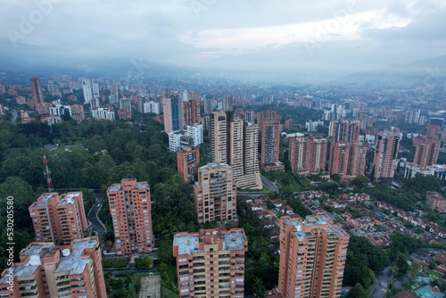 Downtown Medellin Colombia on a cloudy day 9 © David