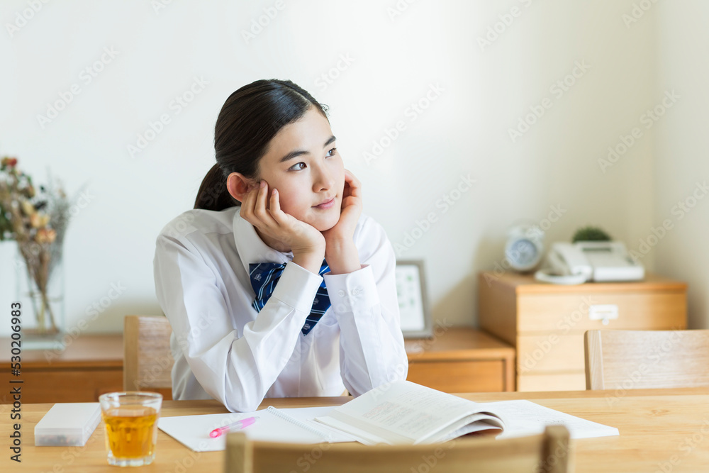 女子校生 学習 女子校生 学習