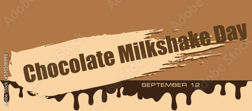 Card Chocolate Milkshake Day