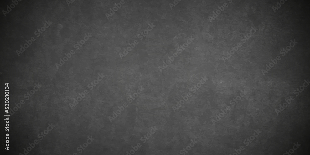 Dark Black stone concrete grunge backdrop texture background anthracite panorama. Panorama dark grey grunge black slate background or texture.