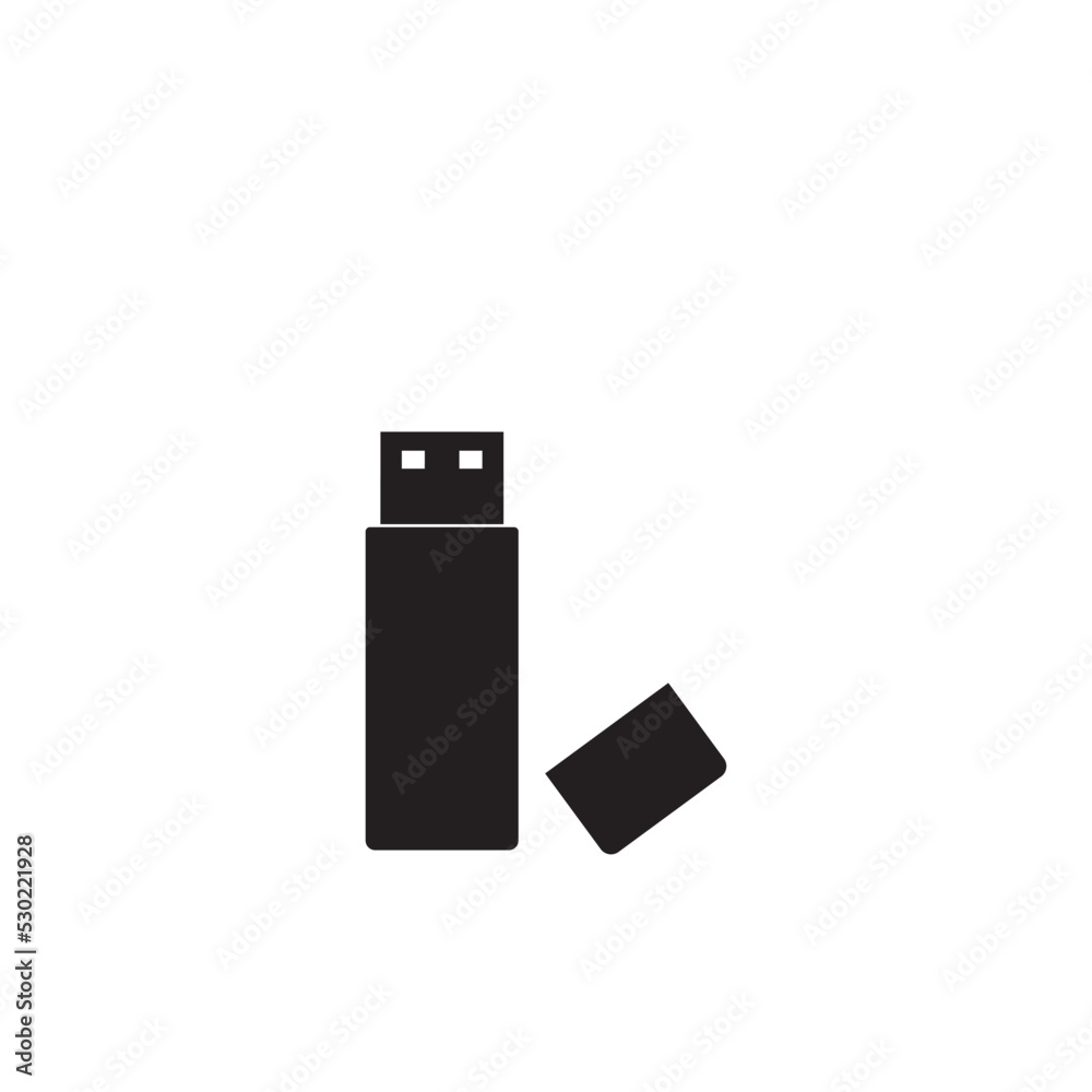 portable usb, flash disk icon vector portable usb, flash disk icon vector