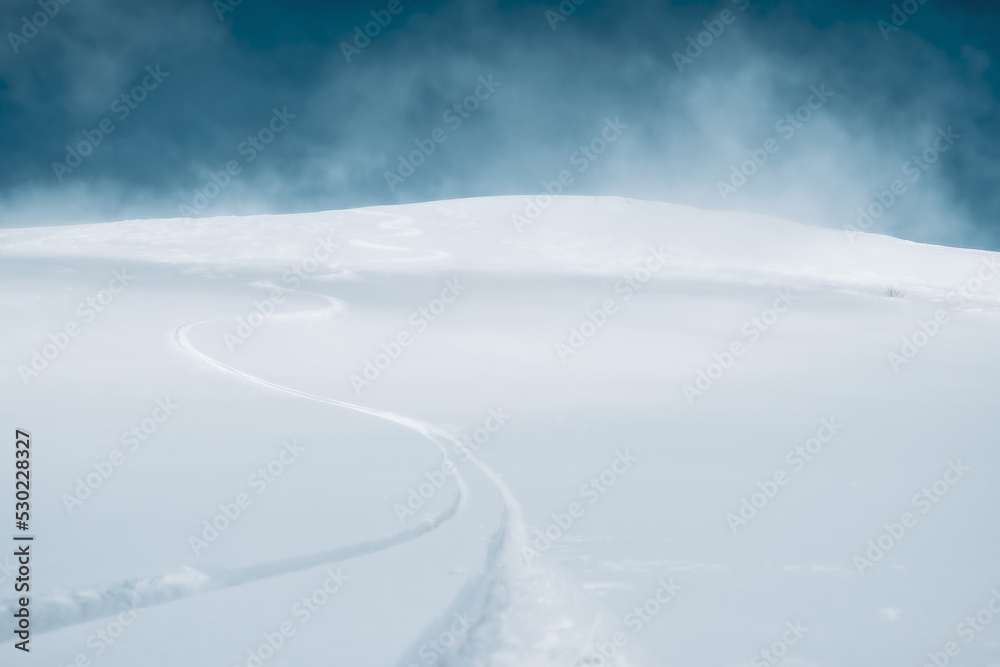 Fototapeta premium スキー場の風景