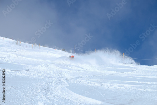 スキー場の風景