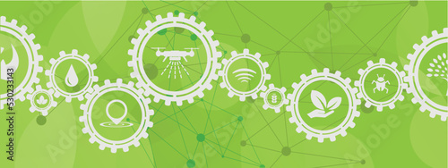 smart farming icons	